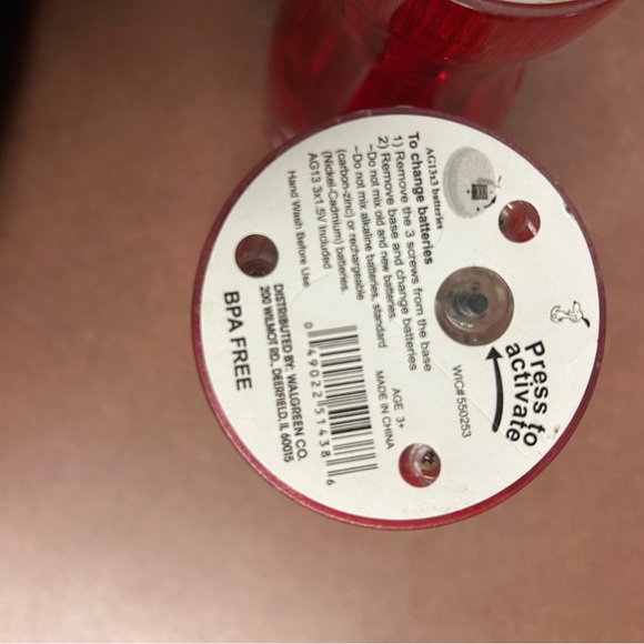 Snoopy Valentines Day light up cups - Picture 4 of 4